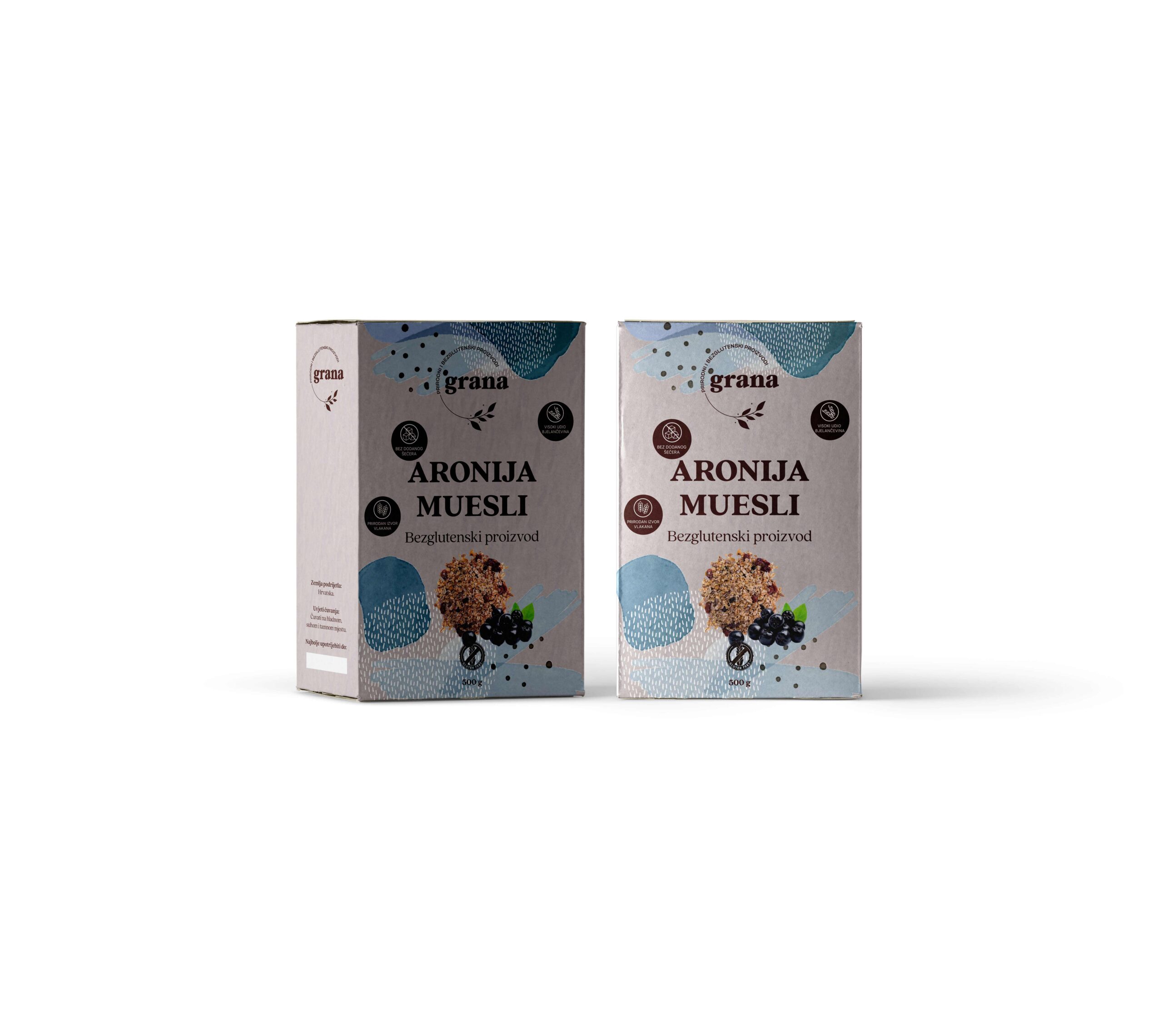 Aronija muesli bezglutenski 500 g 1 Aronija muesli bezglutenski 500 g
